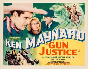 Gun Justice Wooden Framed Poster