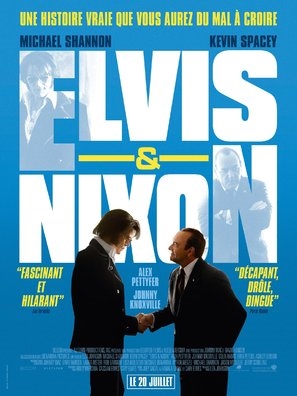 Elvis &amp; Nixon  Metal Framed Poster