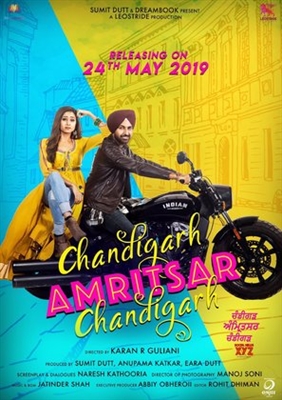Chandigarh amritsar chandigarh poster