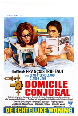 Domicile conjugal Metal Framed Poster