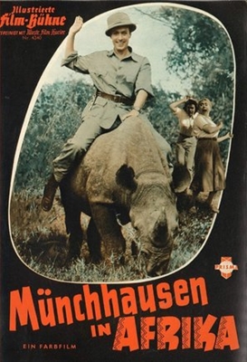 Münchhausen in Afrika pillow
