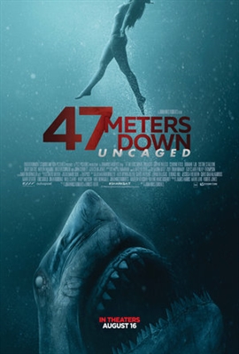 47 Meters Down: Uncaged Wooden Framed Poster