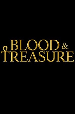Blood &amp; Treasure Wooden Framed Poster