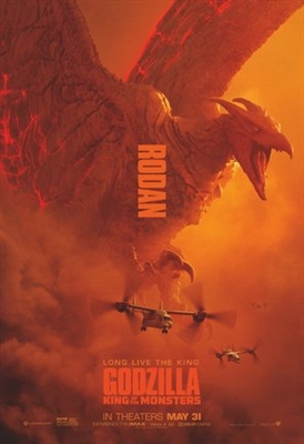 Godzilla: King of the Monsters Poster with Hanger