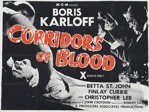 Corridors of Blood Wooden Framed Poster