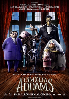 The Addams Family Metal Framed Poster