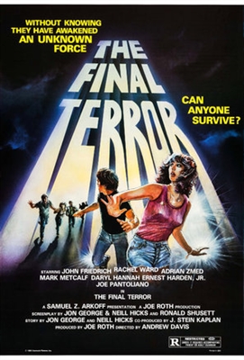 The Final Terror Poster with Hanger