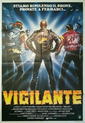 Vigilante Poster with Hanger