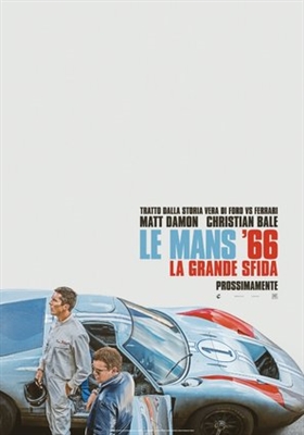 Ford v. Ferrari Canvas Poster