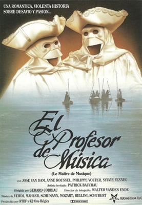 Maître de musique, Le Canvas Poster