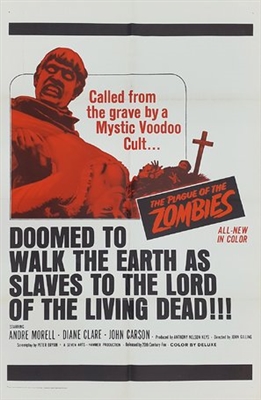 The Plague of the Zombies Canvas Poster