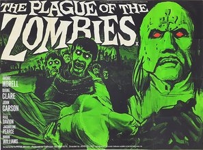 The Plague of the Zombies Metal Framed Poster