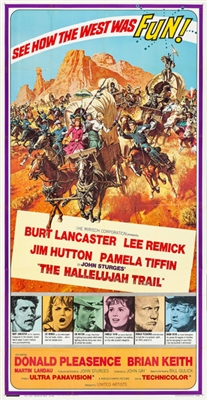 The Hallelujah Trail Poster with Hanger