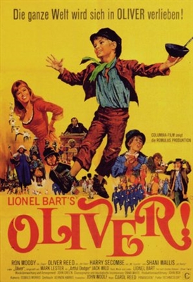 Oliver! Wooden Framed Poster