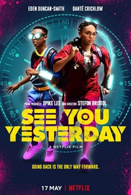 See You Yesterday Metal Framed Poster