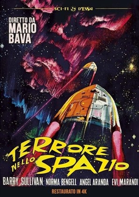 Terrore nello spazio Canvas Poster