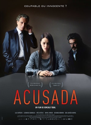 Acusada Poster with Hanger