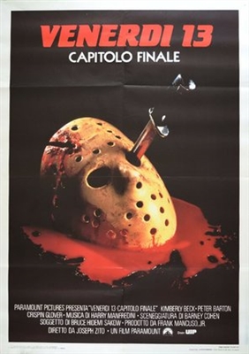 Friday the 13th Final Chapter 1984 Movie Poster Glossy Finish MCPoster FIL885 