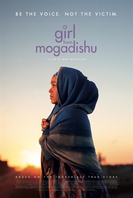 A Girl from Mogadishu Wooden Framed Poster