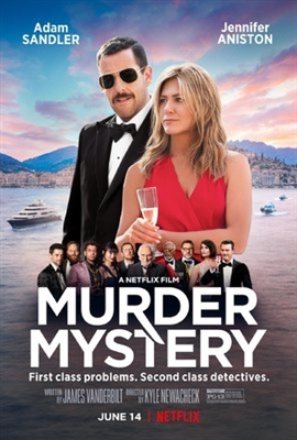 Murder Mystery Poster with Hanger