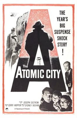 The Atomic City Poster with Hanger
