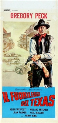 The Gunfighter Wooden Framed Poster