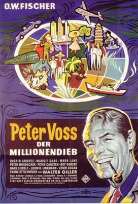 Peter Voss, der Millionendieb poster