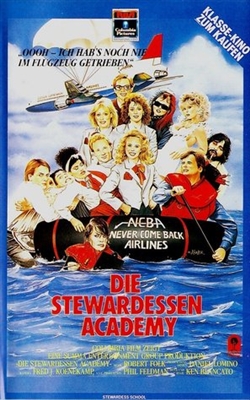 Stewardess School Metal Framed Poster