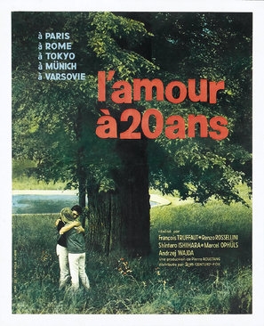 L'amour à vingt ans Poster with Hanger