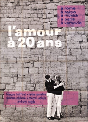 L'amour à vingt ans Wooden Framed Poster