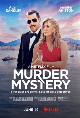 Murder Mystery Wooden Framed Poster