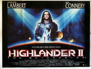 Highlander 2 Canvas Poster