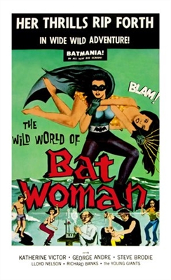 The Wild World of Batwoman Wooden Framed Poster