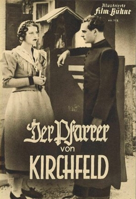 Der Pfarrer von Kirchfeld Canvas Poster