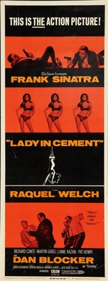 Lady in Cement Poster with Hanger