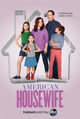 American Housewife Poster with Hanger