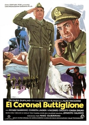 Il colonnello Buttiglione diventa generale  Wooden Framed Poster