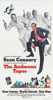 The Anderson Tapes Wooden Framed Poster