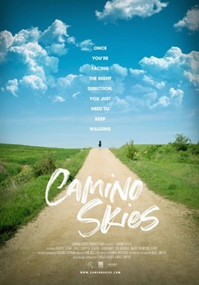Camino Skies Canvas Poster