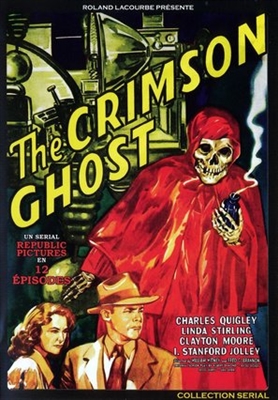 The Crimson Ghost Wooden Framed Poster