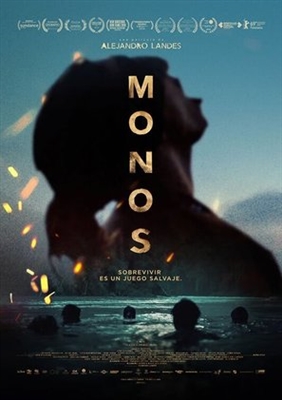Monos Wooden Framed Poster