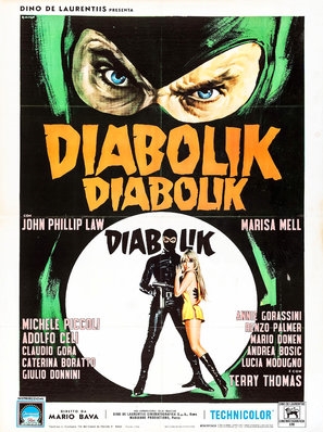 Diabolik Poster with Hanger