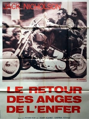 Hells Angels on Wheels Wooden Framed Poster