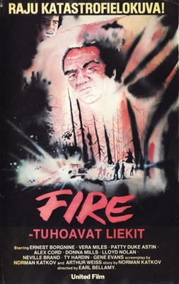 Fire! Wooden Framed Poster