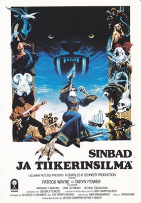 Sinbad and the Eye of the Tiger Wood Print