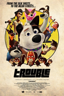 Trouble Canvas Poster