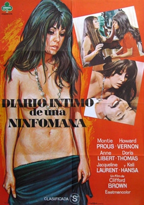 Le journal intime d'une nymphomane Canvas Poster