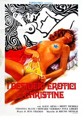 Christina, princesse de l'èrotisme Wooden Framed Poster