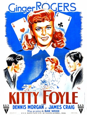 Kitty Foyle: The Natural History of a Woman Poster with Hanger