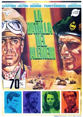 Battaglia di El Alamein, La Wooden Framed Poster